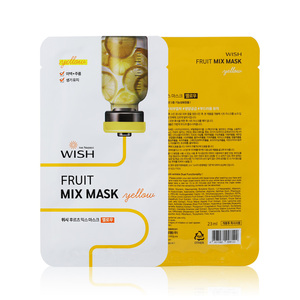 มาส์กหน้าเกาหลี WISH FRUIT Green Mix Mask 23มล.*10ชิ้น บำรุงผิวชุ่มชื้น ปลอบประโลมผิว กระจ่างใส แผ่นมาส์ก OEM รับผลิตแบรนด์ส่วนตัว ผลิตภัณฑ์ดูแลผิว - Product Image 6