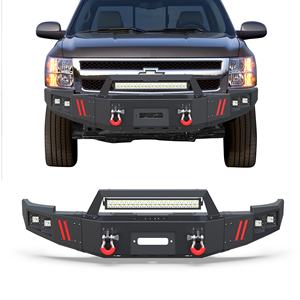 Barra de parachoques con cabrestante de 144W luz larga Bar para 2007-2013 Chevrolet <span class=keywords><strong>Siverado</strong></span> 1500 negro texturado negro <span class=keywords><strong>Siverado</strong></span> 1500 parachoques delantero - Product Image 1