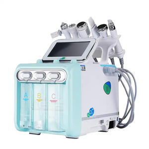 Appareil facial portable 7-en-1 pour resserrer la peau, blanchir, nettoyer les pores, avec jet d'oxygène, en matériau ABS et design élégant - Product Image 4