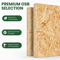 Vente en gros de panneaux en bois OSB2/OSB3 de 18 mm et 25 mm, 4x8, imperméables, résistants aux rayures et aux taches, pour l'emballage/les meubles/la construction