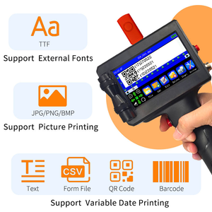 Impresora de inyección de tinta portátil multilingüe Tij 2026 para etiquetas, códigos de lote, fechas, ropa, logotipos de camisetas, máquinas portátiles <span class=keywords><strong>pequeñas</strong></span> y económicas - Product Image 5