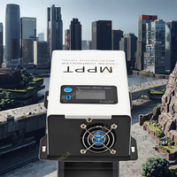 Contrôleur de charge solaire MPPT 30A 60A 100A avec écran LCD, entrée PV max. 150V, pour systèmes solaires hors réseau 12V 24V 48V et charge de batterie