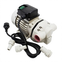 Pompe de transfert électrique à diaphragme basse pression 12V 24V 220V 40LPM pour produits chimiques acides, eau et urée IBC, sortie 1 pouce, OEM