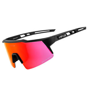 Nuevas Gafas de Ciclismo Polarizadas de Media Montura con <span class=keywords><strong>Lentes</strong></span> Intercambiables para Bicicleta de Montaña y Deportes al Aire Libre, Equipo a Prueba de Viento - Product Image 5