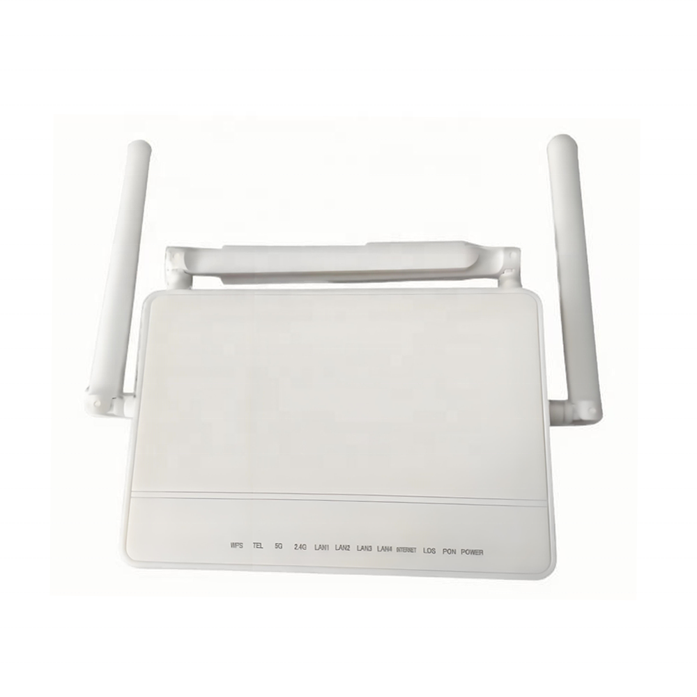 Modem ONU XPON 4 Ports Ethernet + WiFi Double Bande 2.4G/5G – Neuf