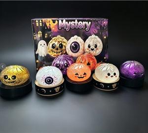 Caja Misteriosa de Halloween con Juguetes Blandos de Goma para Niños, Múltiples Estilos, con Purpurina, para Aliviar el Estrés - Product Image 6