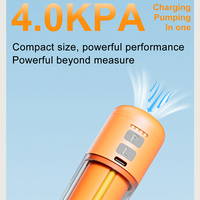 Pompe à air électrique haute pression avec batterie intégrée, affichage LED, gonflage et dégonflage, machine à gonfler pour bateau pneumatique