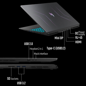 แล็ปท็อปสำหรับเล่นเกม <span class=keywords><strong>Acer</strong></span> <span class=keywords><strong>Nitro</strong></span> <span class=keywords><strong>5</strong></span> i7-13620HX rtx4060หน้าจอ15.6 Inchi 2.5K HD คอมพิวเตอร์เล่นเกมแล็ปท็อปพร้อมสมุดโน้ตกราฟิก RTX - Product Image 3