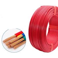 Hochwertiges, massives, isoliertes Nylon-Einadrig-Kupferkabel für den Bau, H07V-U H07V-R 1,5mm 2,5mm 4mm Hausstromkabel
