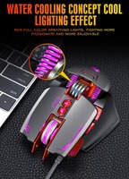 Mouse Komputer Terbaru Berkabel V9 Optik untuk Desktop Laptop Komputer Universal Gaming Mouse dengan Pemrograman Game