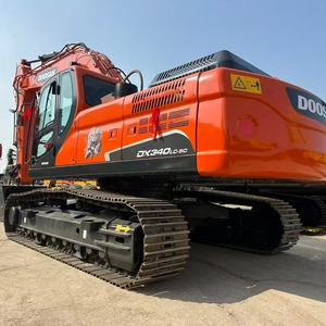 Excavatrice sur chenilles Doosan DX340LC-9C d'occasion de haute qualité, <span class=keywords><strong>34</strong></span> tonnes, avec moteur Doosan DL08, en stock, prix compétitif, à vendre - Product Image 2