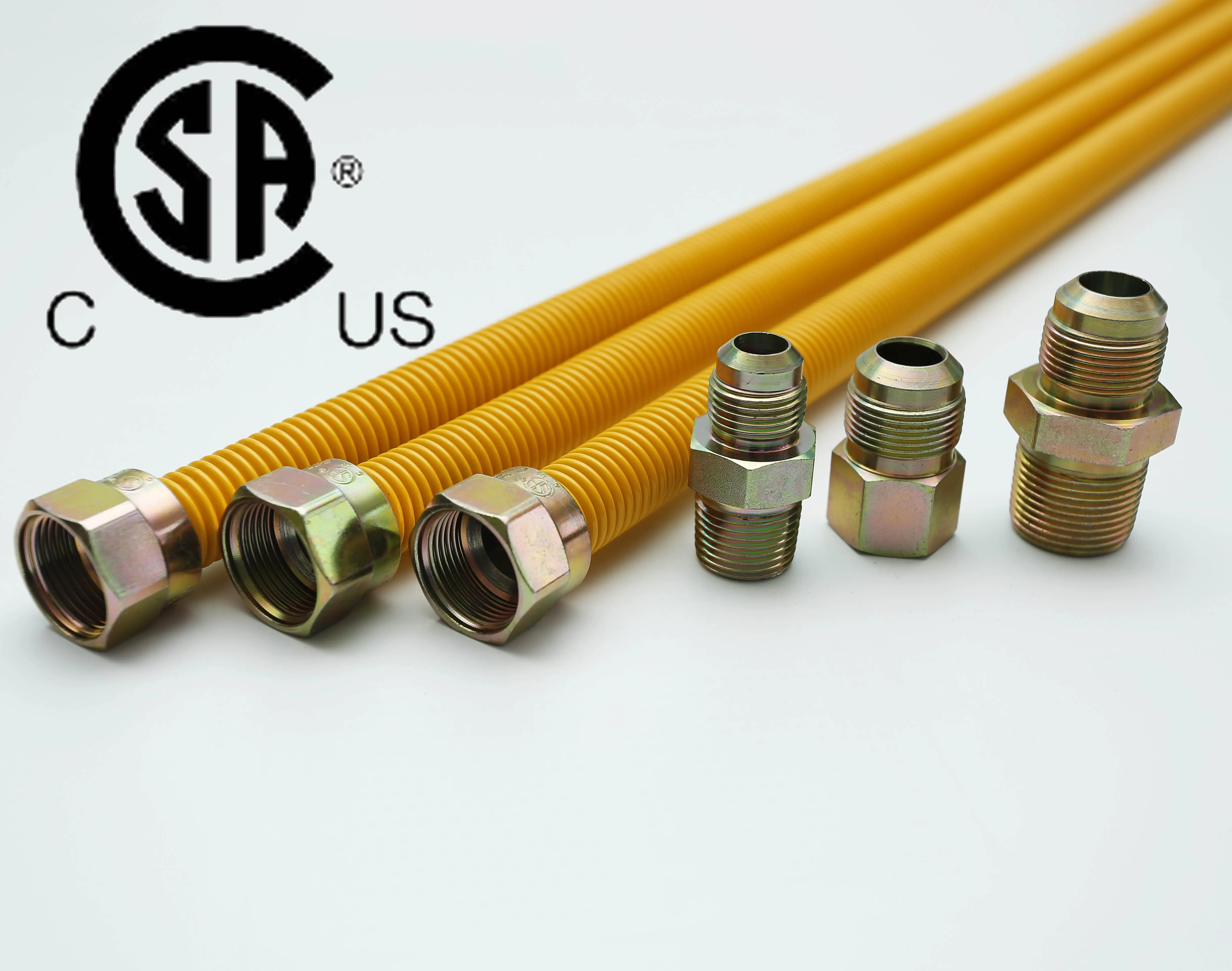 Factory price metal flexible hoses flexible stainless steel pipe gas stove connector flexible gas lines