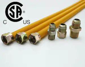 Factory Price Metal Flexible Hoses Flexible Stainless Steel Pipe Gas Stove Connector Flexible Gas Lines