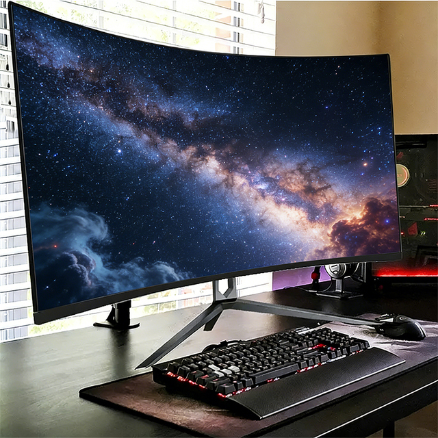 Curved Cheap 27 34 40 43 49 Inch 5K High Resolution Home Lcd Monitors 75hz 120hz 144hz 165hz Gaming Monitors