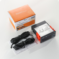 Contrôleur de température STC-9200 220V à double capteur pour congélateur, stockage frigorifique, usage industriel intégré