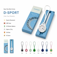 Montre de poche à remontage automatique YUM Quartz, étanche 1 ATM, style royal, avec cordon en caoutchouc, idéale pour un cadeau, vente en gros à prix abordable