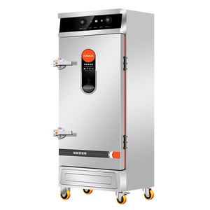 Haute qualité Commercial 8 plateaux électrique riz vapeur armoire cuiseurs à riz nourriture vapeur chariot nourriture cuit à la vapeur - Product Image 1