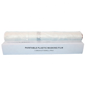 4mx300m Whole Car Protective HDPE Film For Auto Paint Masking - Product Image 2