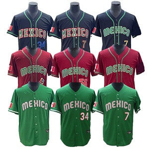 Camiseta de la Selección Nacional de México para la Copa Mundial 2026 # 34 VALENZUELA # Camiseta de Béisbol de México para la Copa <span class=keywords><strong>Julio</strong></span> Urias <span class=keywords><strong>7</strong></span>, Arozarena 56 - Product Image 2