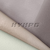 Cuir synthétique PU grainé naturel froissé, toucher doux, finition mate, 1,4 mm, écologique, pour sacs et chaussures d'extérieur FC338
