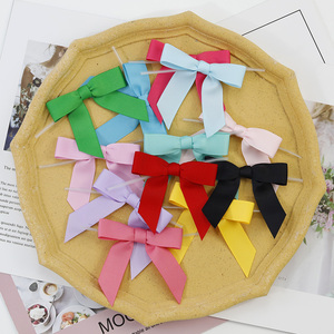 Twist <span class=keywords><strong>Tie</strong></span> Cung 3.5 "Pre-Buộc Bé Tắm Cung Premade Bé Cung Màu Xanh Cho Hàng Thủ Công Điều Trị Túi Bánh Pop Gói Quà Tặng - Product Image 5