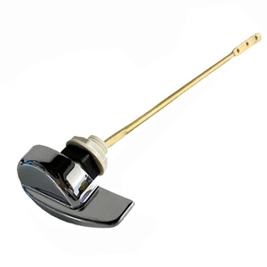 Kit de manija de inodoro de varilla de aluminio de aleación de zinc Universal THU004-# <span class=keywords><strong>CP</strong></span> palanca de viaje St701C manija de montaje lateral para reemplazo de baño - Product Image 2