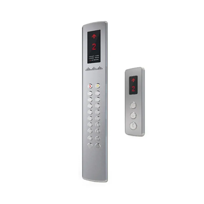 NVC 131 उच्च प्रदर्शन लिफ्ट 6 फर्श पुलिस वाले लोप लाल बत्ती के साथ पुश बटन