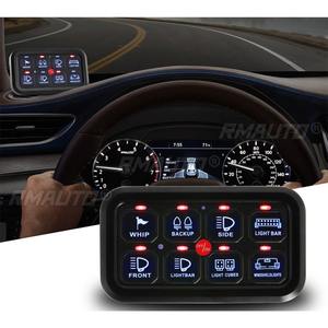 Conjunto de Interruptor de Control de Luces para Jeep Wrangler UTV RV, Modificación de Automóviles, Interruptor de Panel de 6 y 8 Vías - Product Image 2
