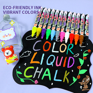 Penna <span class=keywords><strong>per</strong></span> acqua in plastica liquida pennarello <span class=keywords><strong>per</strong></span> gesso <span class=keywords><strong>cancellabile</strong></span> multicolore penna <span class=keywords><strong>cancellabile</strong></span> colorata Set di penne <span class=keywords><strong>per</strong></span> <span class=keywords><strong>lavagna</strong></span> - Product Image 5