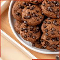 Vente en gros OEM, étiquette privée personnalisée, biscuits aux pépites de chocolat semi-mous à formule saine, avec une durée de conservation de 12 mois