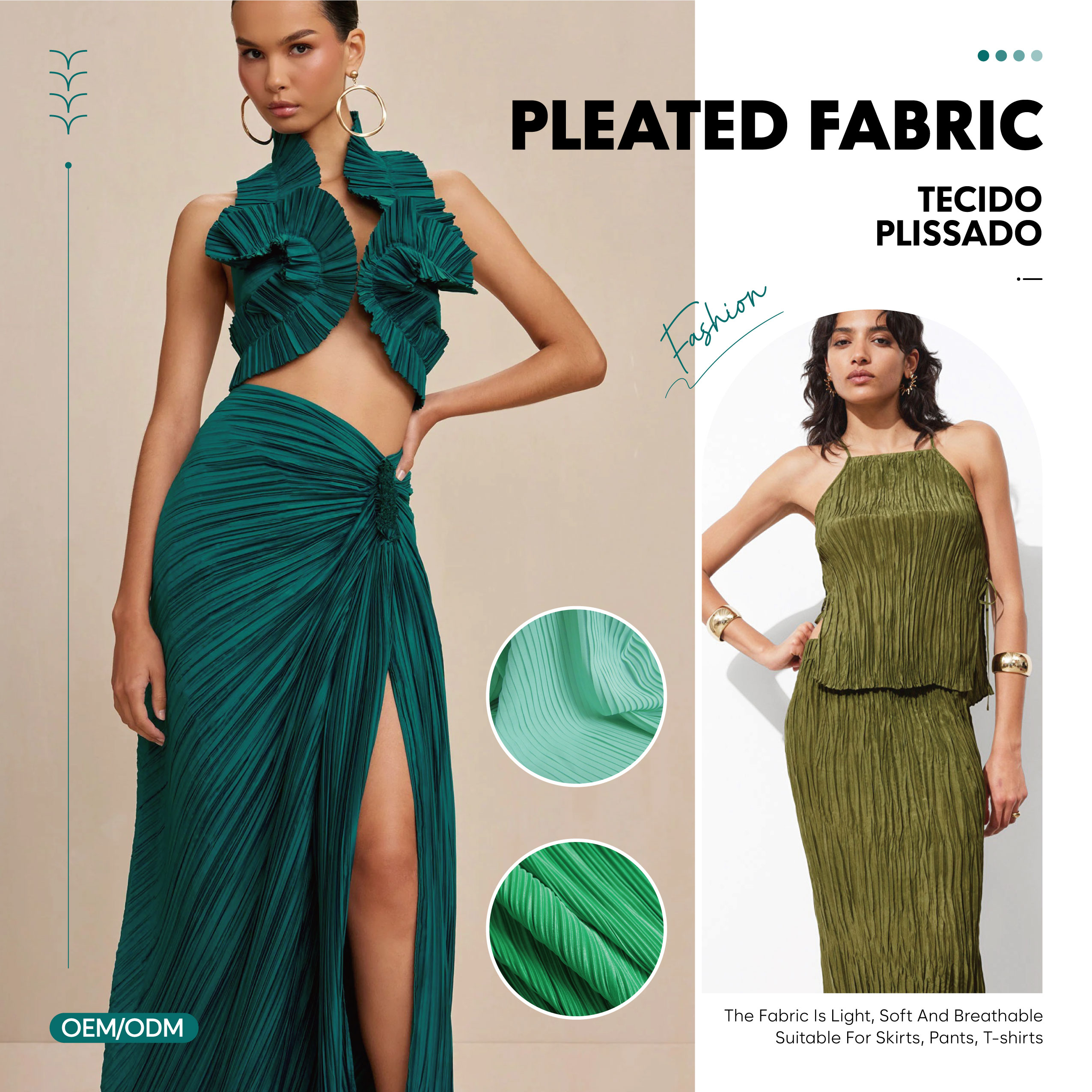 strapless open back dress Shimmery Pleated Party Gown – ZERAC main image 0