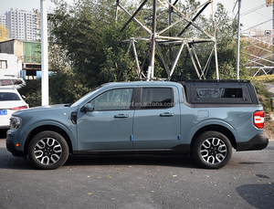 Toit de camion tout-terrain pour pick-up <span class=keywords><strong>4x4</strong></span> en acier, coque de camping-car haute, fenêtres coulissantes, capots pour <span class=keywords><strong>Ford</strong></span> <span class=keywords><strong>Maverick</strong></span> <span class=keywords><strong>2022</strong></span>-2025 - Product Image 2