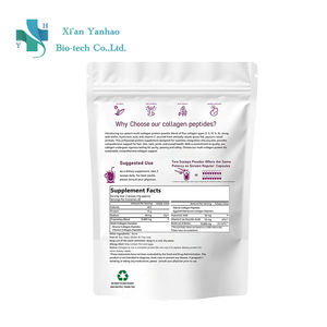 Özel etiket kollajen tozu kollajen Protein peptidleri tozu hyaluronik asit <span class=keywords><strong>C</strong></span> vitamini takviyesi güzellik cilt saç yetiştirilen - Product Image 3