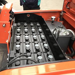 Apilador de tambor de sujeción eléctrica, carretilla elevadora eléctrica de 2 toneladas - Product Image 4