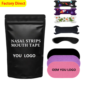 Tiras de Algodón/Rayón de Grado Médico Sin Residuos, Certificación CE, 2 Años de Vida Útil, Fácil de Remover, Anti Ronquidos, Venta al Por Mayor, Logotipo Personalizado - Product Image 1