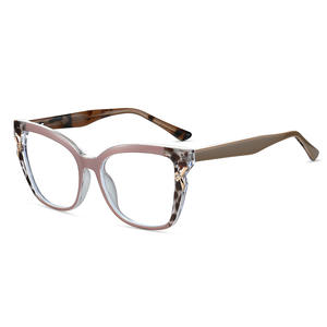 Gafas anti luz azul 87312 con montura de mariposa TR90, montura completa unisex con lentes AC para uso diario. - Product Image 3