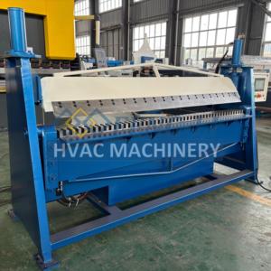 Hvac 1.5*2500 thủy lực Máy uốn cho thép và mạ kẽm tấm kim loại ống làm cho máy lỗ thông hơi - Product Image 4