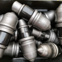 Foret rotatif conique pour carottage, résistant à l'usure, en carbure, pour XCMG CM65