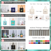Borsa Shopping Grande Capacità con Disegni Cartoon, Personalizzabile, Riutilizzabile, Riciclabile, Ideale per Regali