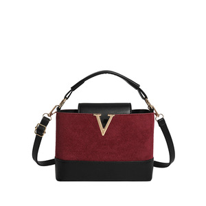 Bolsa de Mão Feminina Elegante Retro, Versátil e Fashion, Bolsa de Ombro e Transversal, Bolsa Bucket Luxuosa, Material PU Estiloso e Moderno - Product Image 5
