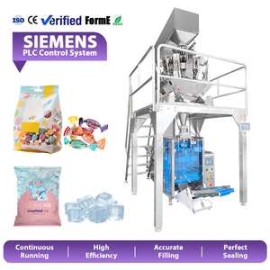 Automatic Ice Cube Bag Filling Packing Baby Foods Candy and Sealing Packaging <b>Machine</b> for Brown Sugar - Product Image 1