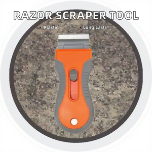 Raclette et grattoir en caoutchouc OEM avec manche en plastique durable et écologique pour le nettoyage des fenêtres et des sols, avec ventouse incluse - Product Image 2