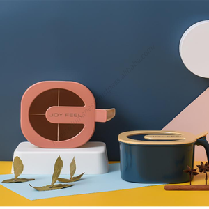 Juego de Cajas Organizadoras de Cocina al por Mayor 1834 con Cuatro Compartimentos y Cuchara, Caja de Almacenamiento Multicompartimentos - Product Image 5