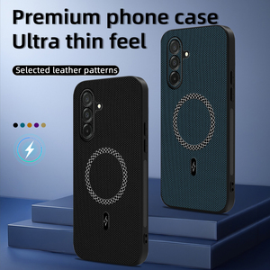 Funda de Teléfono Mate de Lujo con Textura Antipolvo para <span class=keywords><strong>iPhone</strong></span> 17 Air 16E 16 15 14 13 12 Pro Max <span class=keywords><strong>11</strong></span> Plus, Cubierta Magnética para Carga Inalámbrica - Product Image 2