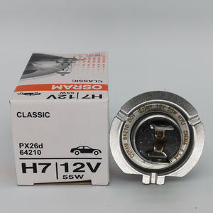 Ampoules halogènes automobiles <span class=keywords><strong>OSRAM</strong></span> originales 64210 <span class=keywords><strong>H7</strong></span> <span class=keywords><strong>12V</strong></span> 55W PX26d <span class=keywords><strong>H7</strong></span> pour voitures fabriquées en Chine - Product Image 3