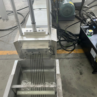 Machine de granulation de films plastiques usagés à vis simple pour le recyclage de LDPE et de PP