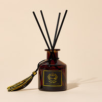 RU AIR Luxe 50ml Home & Hotel Aroma Diffuseur Set Verre Roseau Sans Feu Huile Essentielle Désodorisant Parfum Longue Durée