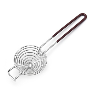 Séparateur de blanc d'œuf en acier inoxydable 304 avec poignée allongée, séparateur d'œufs créatif pour fondue chinoise - Product Image 1