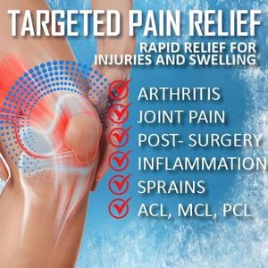 Compresas de Hielo para Alivio del Dolor en la Rodilla y Paquetes de Tratamiento Frío y Caliente Reutilizables para la Recuperación de la Hinchazón y el Tratamiento de la Artritis ACL - Product Image 4