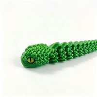 2026 Design Matte Texture Print-in-Place Snake Seasonal Collectible